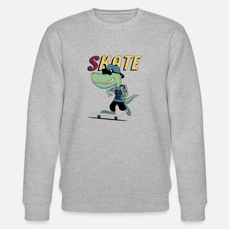 SKATE COOL - Sweat bio CHANGER Stanley/Stella Unisexe - gris chiné