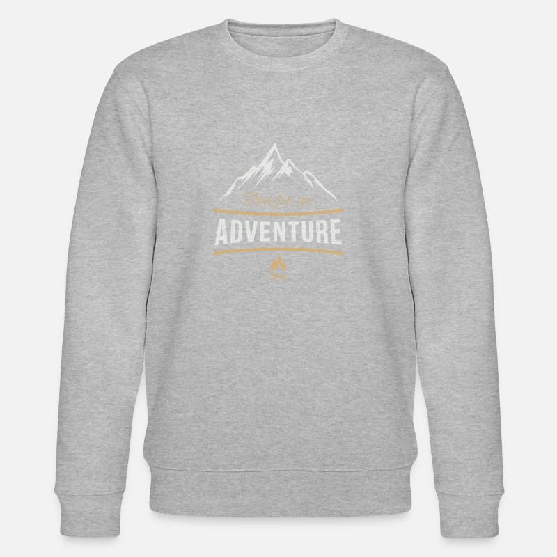 Adventure Hiking Berg - Sweat bio CHANGER Stanley/Stella Unisexe - gris chiné