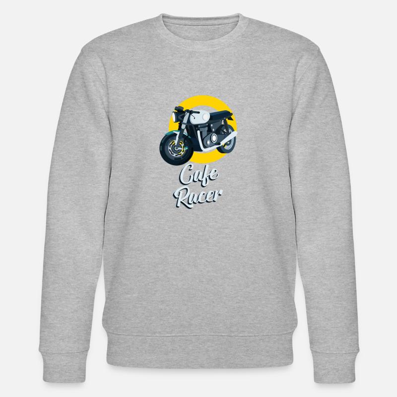Motorrad - Stanley/Stella Unisex Bio-Sweatshirt CHANGER  - Grau meliert