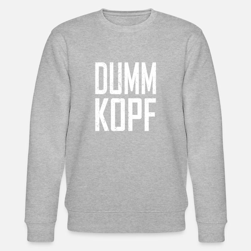 fool - Stanley/Stella CHANGER Unisex Organic Sweatshirt - heather grey