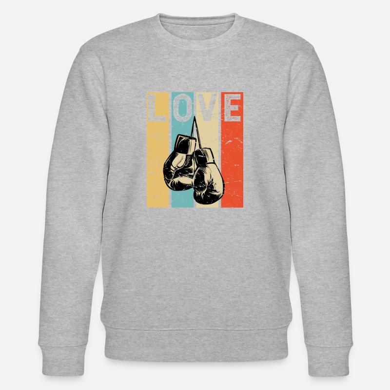 Boxe - Sweat bio CHANGER Stanley/Stella Unisexe - gris chiné