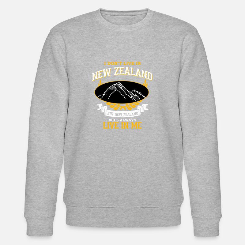 Neuseeland - Stanley/Stella Unisex Bio-Sweatshirt CHANGER  - Grau meliert