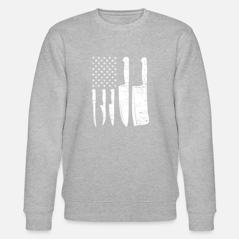 Koch - Stanley/Stella Unisex Bio-Sweatshirt CHANGER  - Grau meliert