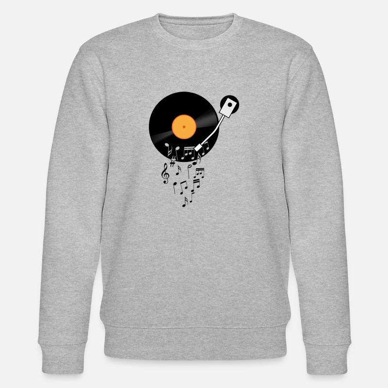 Schallplatte - Stanley/Stella Unisex Bio-Sweatshirt CHANGER  - Grau meliert
