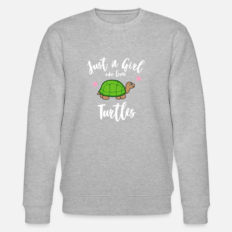 schildkröte - Stanley/Stella Unisex Bio-Sweatshirt CHANGER  - Grau meliert