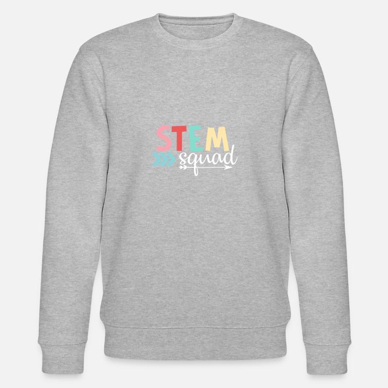 STEM Trupp - Stanley/Stella Unisex Bio-Sweatshirt CHANGER - Grau meliert