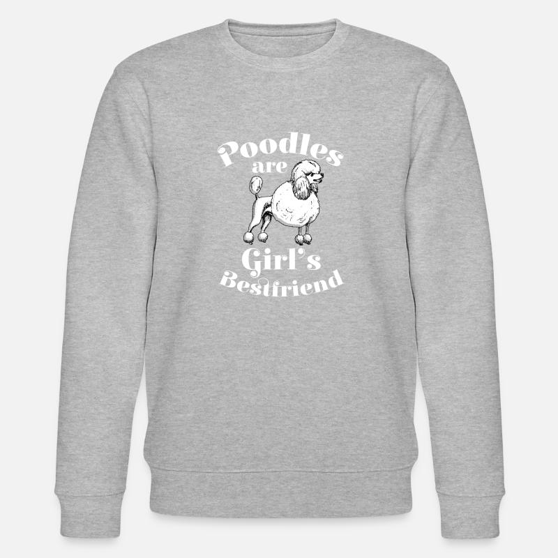 caniche - Sweat bio CHANGER Stanley/Stella Unisexe - gris chiné