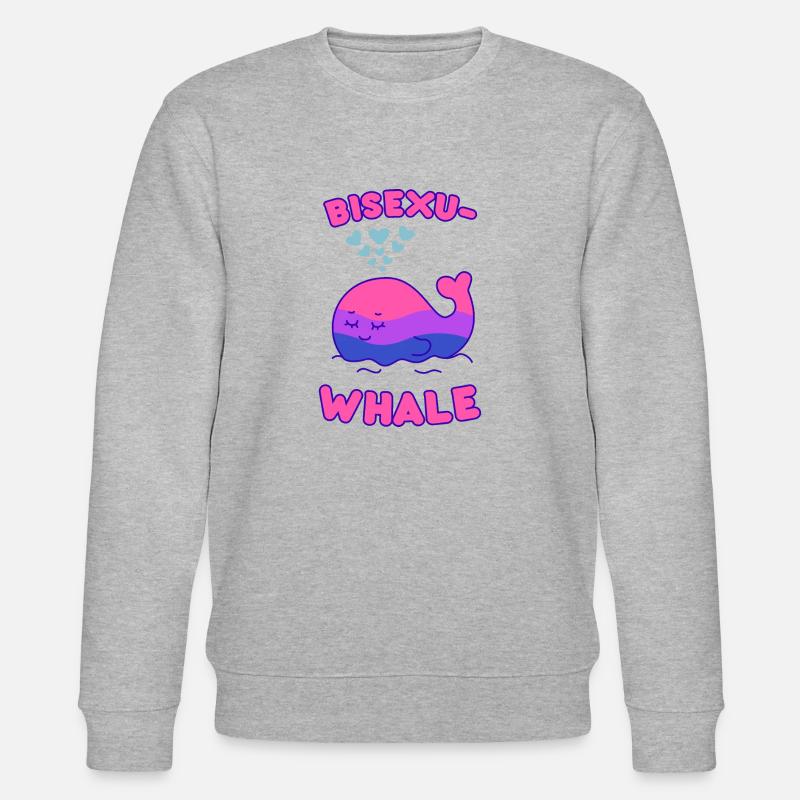 bisexuell - Stanley/Stella Unisex Bio-Sweatshirt CHANGER  - Grau meliert