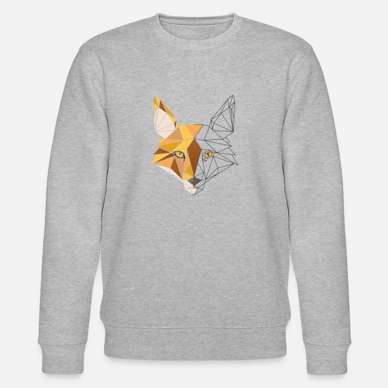 Polygon Fox Fox - Sweat bio CHANGER Stanley/Stella Unisexe - gris chiné