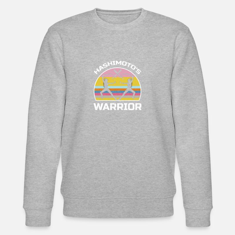 Hashimotos Warrior - Sweat bio CHANGER Stanley/Stella Unisexe - gris chiné