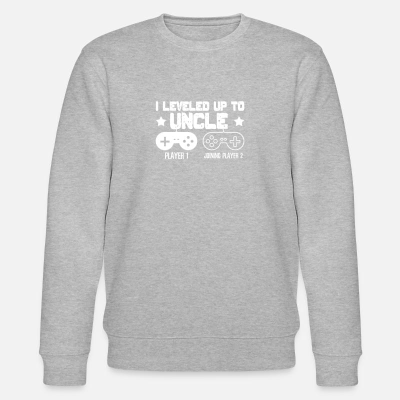 Equalized with the uncle - Stanley/Stella CHANGER Unisex Organic Sweatshirt - heather grey