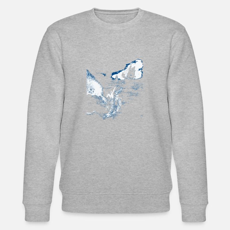 L'appel de la sirène - Sweat bio CHANGER Stanley/Stella Unisexe - gris chiné