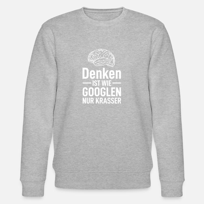 Lustig - Stanley/Stella Unisex Bio-Sweatshirt CHANGER  - Grau meliert