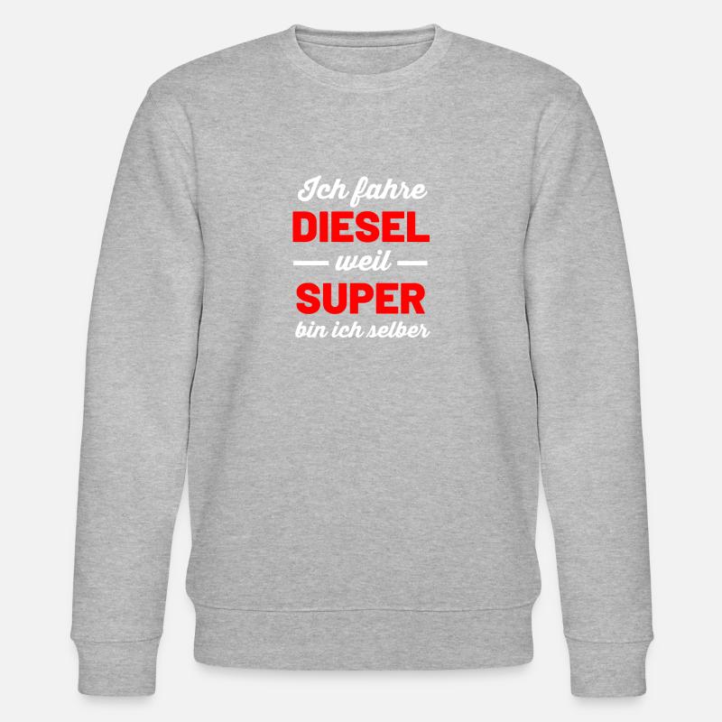 Auto - Stanley/Stella Unisex Bio-Sweatshirt CHANGER  - Grau meliert