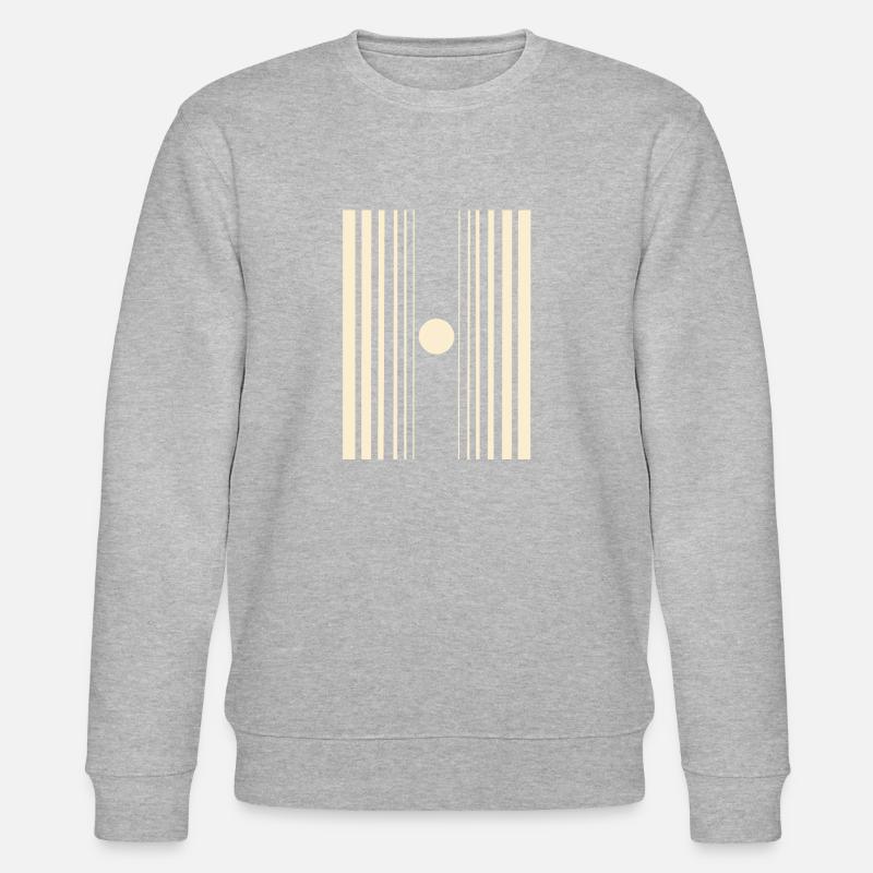 Nerd design doppler effect - Stanley/Stella CHANGER Unisex Organic Sweatshirt - heather grey