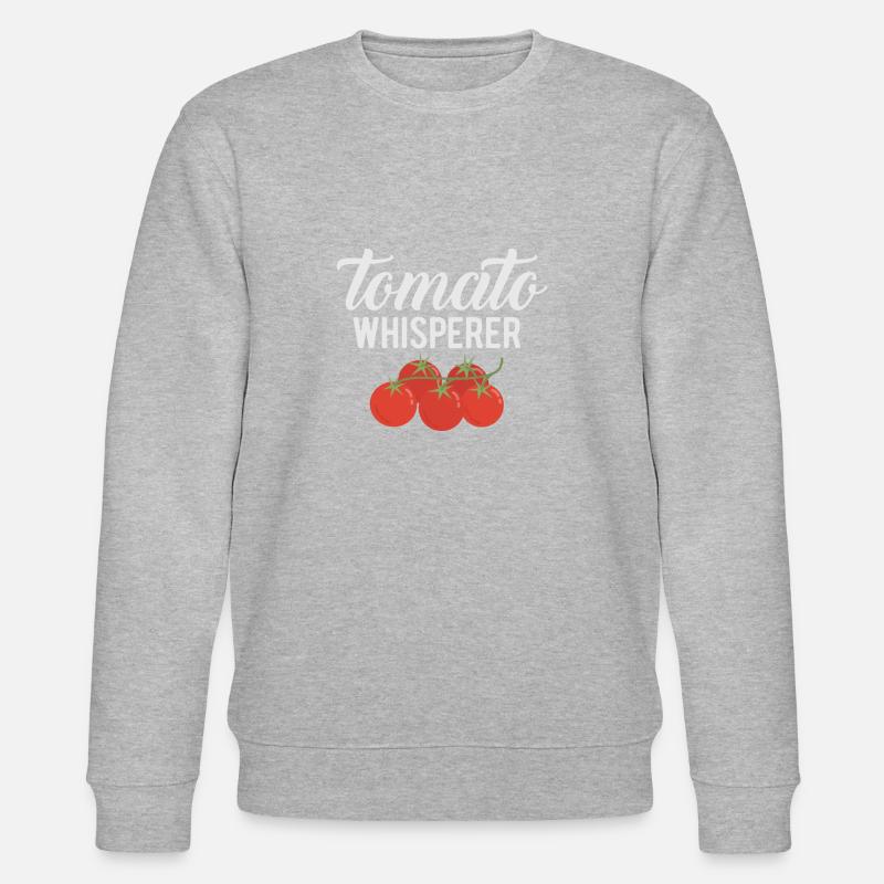 Tomate Whisperer - Sweat bio CHANGER Stanley/Stella Unisexe - gris chiné