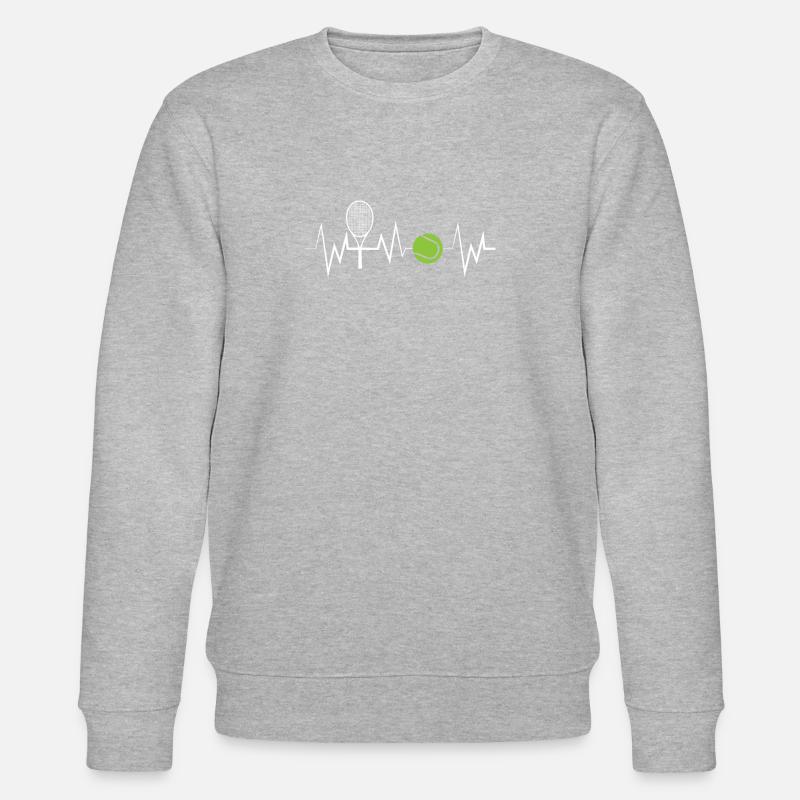 Fréquence de tennis - Sweat bio CHANGER Stanley/Stella Unisexe - gris chiné