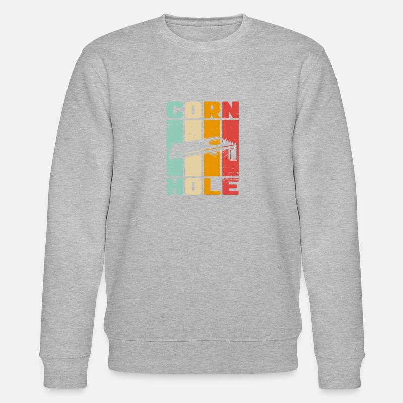 Cornhole - Stanley/Stella CHANGER Unisex Organic Sweatshirt - heather grey