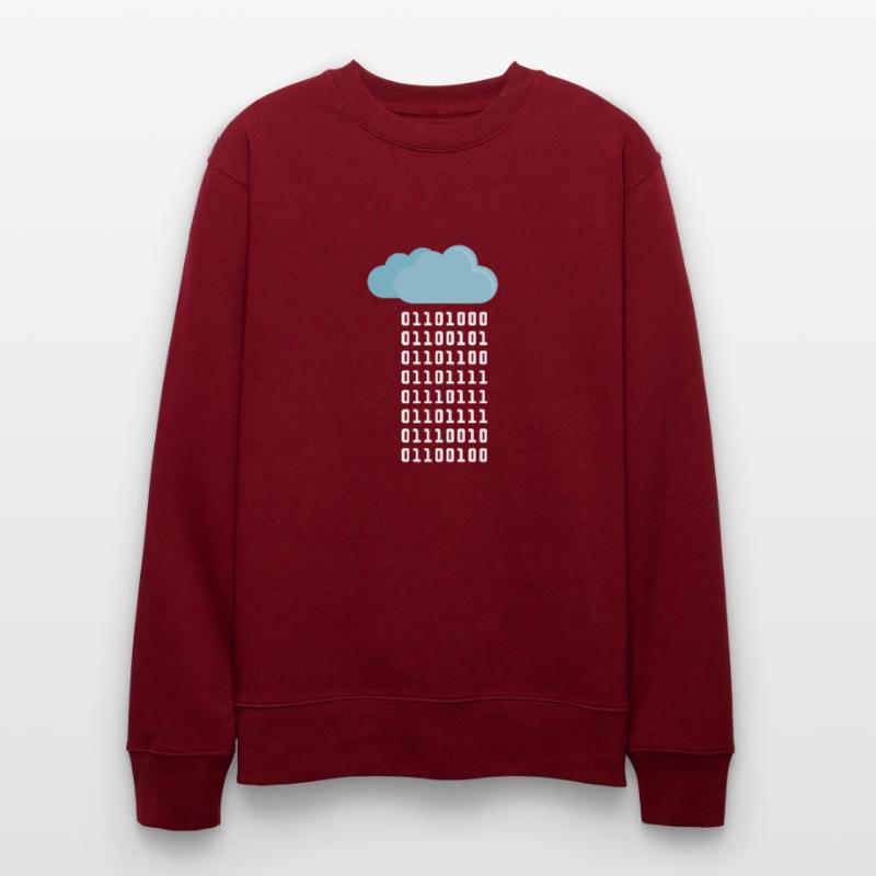 Cloud Computing Coder Programmierer Informatiker Stanley/Stella Unisex Bio-Sweatshirt CHANGER 