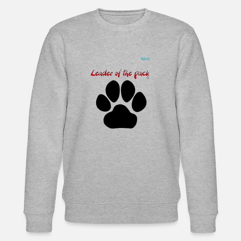 Leitwolf - Stanley/Stella Unisex Bio-Sweatshirt CHANGER  - Grau meliert