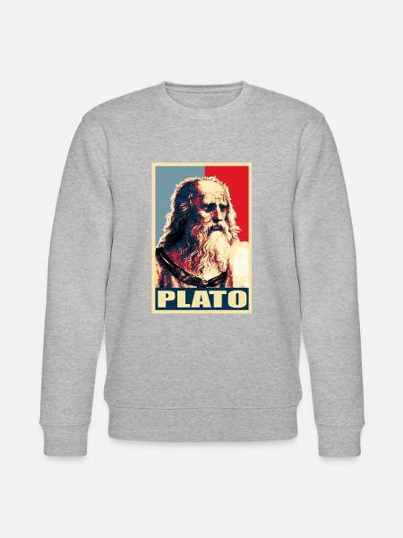 Plato - Stanley/Stella CHANGER Unisex Organic Sweatshirt - heather grey