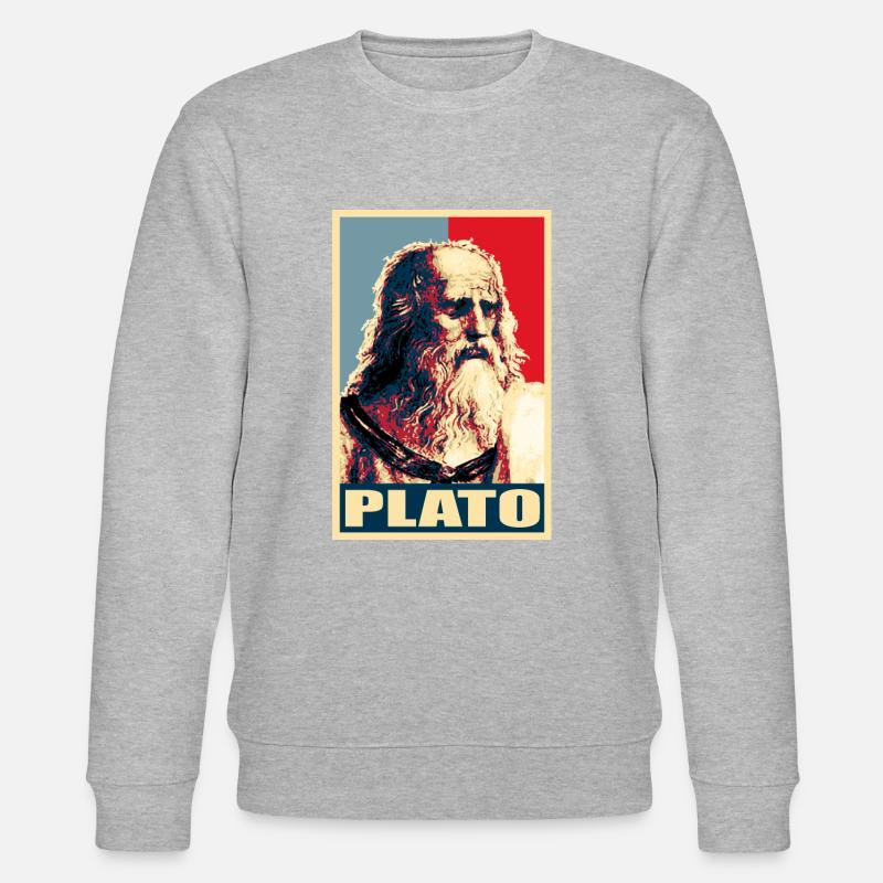 Plato - Sweat bio CHANGER Stanley/Stella Unisexe - gris chiné