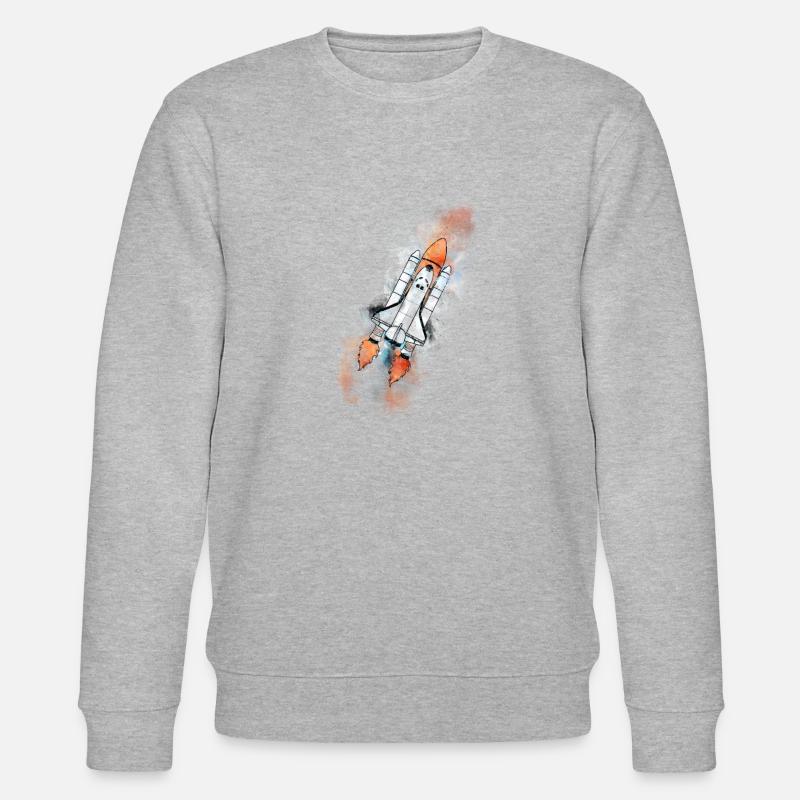 NASA - Sweat bio CHANGER Stanley/Stella Unisexe - gris chiné