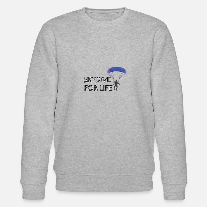 Parachutisme - Sweat bio CHANGER Stanley/Stella Unisexe - gris chiné