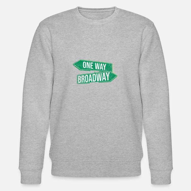 New York - Stanley/Stella Unisex Bio-Sweatshirt CHANGER  - Grau meliert