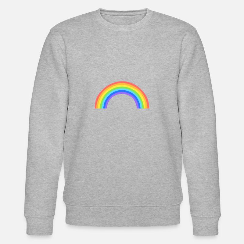 Rainbow - Stanley/Stella Unisex Bio-Sweatshirt CHANGER  - Grau meliert