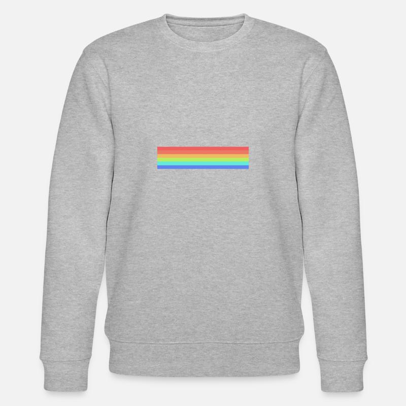 Rainbow - Stanley/Stella Unisex Bio-Sweatshirt CHANGER  - Grau meliert