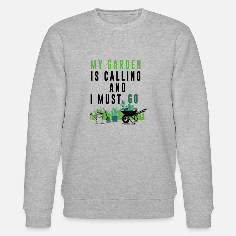 Garden - Stanley/Stella Unisex Bio-Sweatshirt CHANGER  - Grau meliert