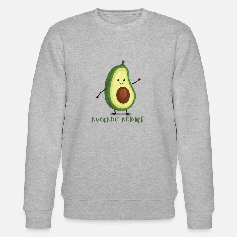 Avocado - Stanley/Stella Unisex Bio-Sweatshirt CHANGER  - Grau meliert