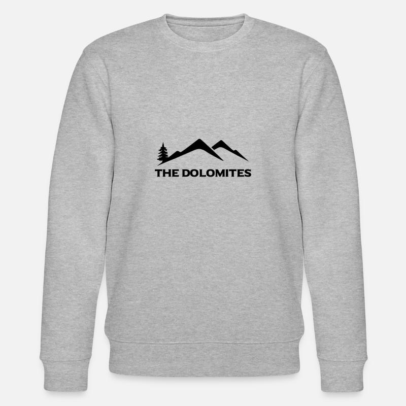 Berge - Stanley/Stella Unisex Bio-Sweatshirt CHANGER  - Grau meliert