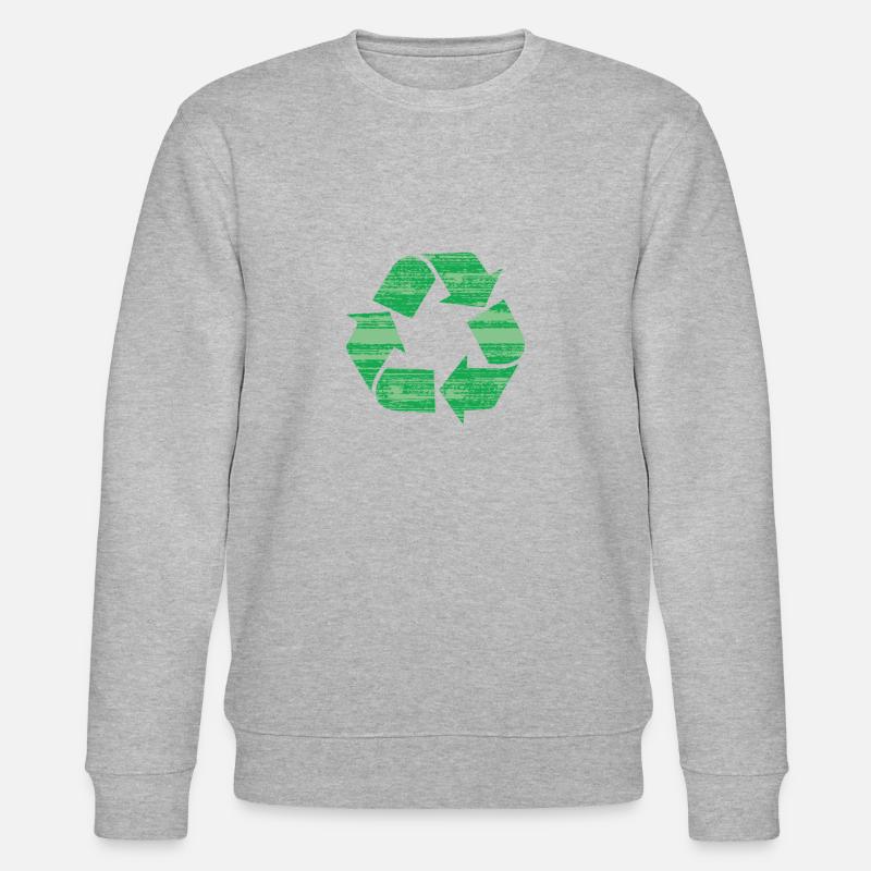 Nachhaltigkeit - Stanley/Stella Unisex Bio-Sweatshirt CHANGER  - Grau meliert