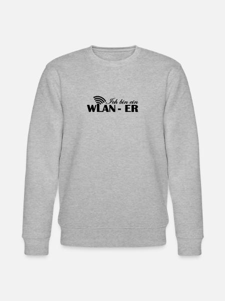 WLan-er - Stanley/Stella Unisex Bio-Sweatshirt CHANGER - Grau meliert