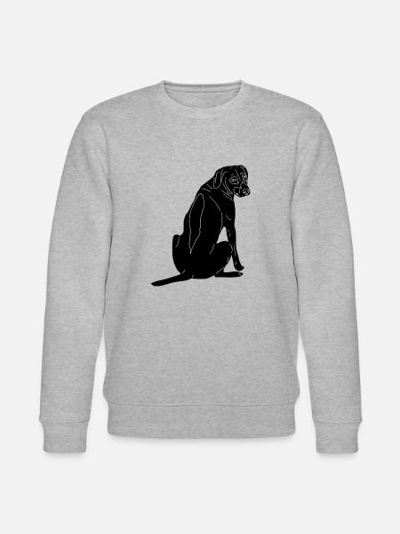 Rhodesian Ridgeback - Stanley/Stella Unisex Bio-Sweatshirt CHANGER - Grau meliert