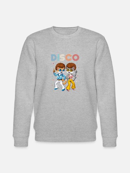 Chats disco - Sweat bio CHANGER Stanley/Stella Unisexe - gris chiné