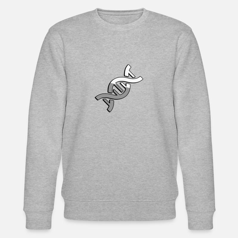 DNA - Illustration - Stanley/Stella Unisex Bio-Sweatshirt CHANGER  - Grau meliert