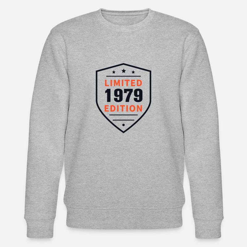 Version limitée 1979 - Sweat bio CHANGER Stanley/Stella Unisexe - gris chiné