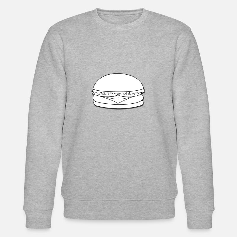 Burger - Stanley/Stella Unisex Bio-Sweatshirt CHANGER  - Grau meliert