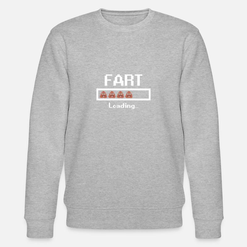 Fart Loading - Stanley/Stella CHANGER Unisex Organic Sweatshirt - heather grey