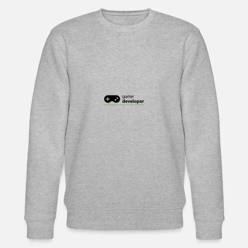 Game Developer - Stanley/Stella CHANGER Unisex Organic Sweatshirt - heather grey