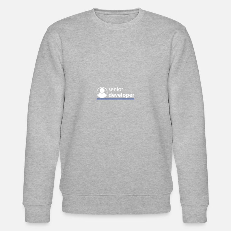 Senior Developer - Stanley/Stella CHANGER Unisex Organic Sweatshirt - heather grey