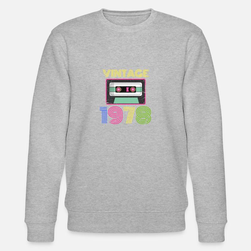 1978 - Stanley/Stella Unisex Bio-Sweatshirt CHANGER  - Grau meliert