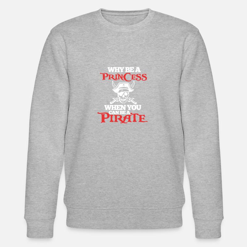 Pirate Pirate - Stanley/Stella CHANGER Unisex Organic Sweatshirt - heather grey