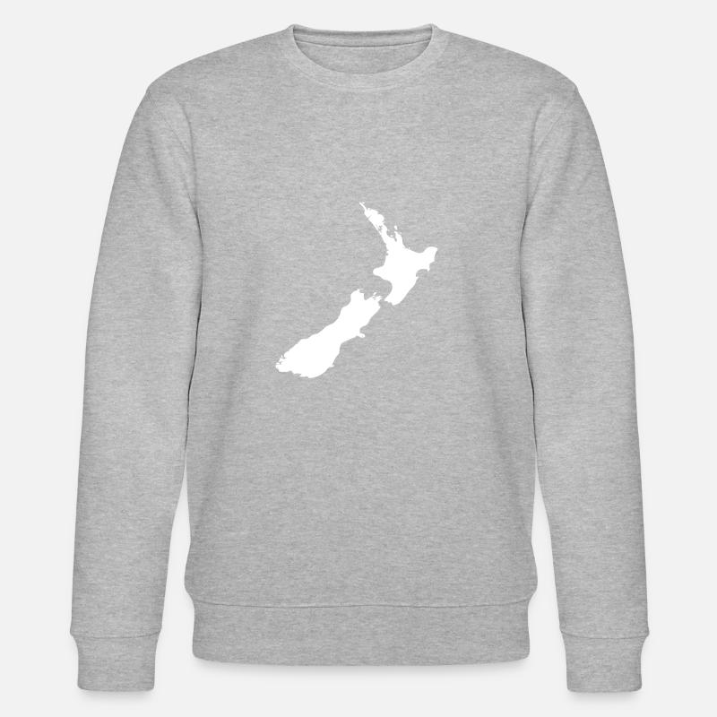 Neuseeland - Stanley/Stella Unisex Bio-Sweatshirt CHANGER  - Grau meliert
