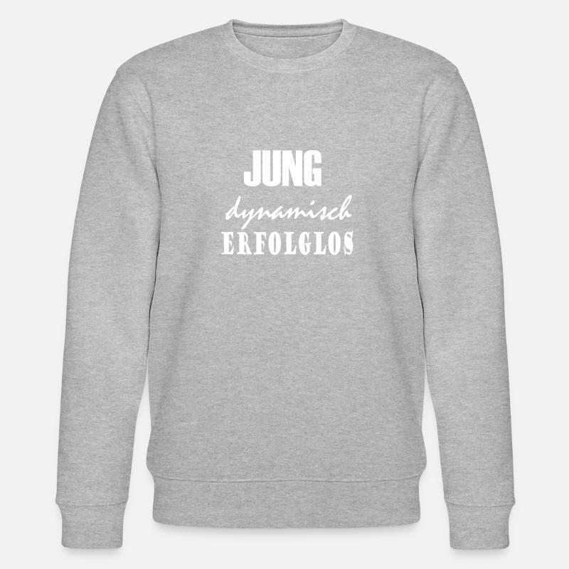 Jeune dynamiquement infructueux - Sweat bio CHANGER Stanley/Stella Unisexe - gris chiné