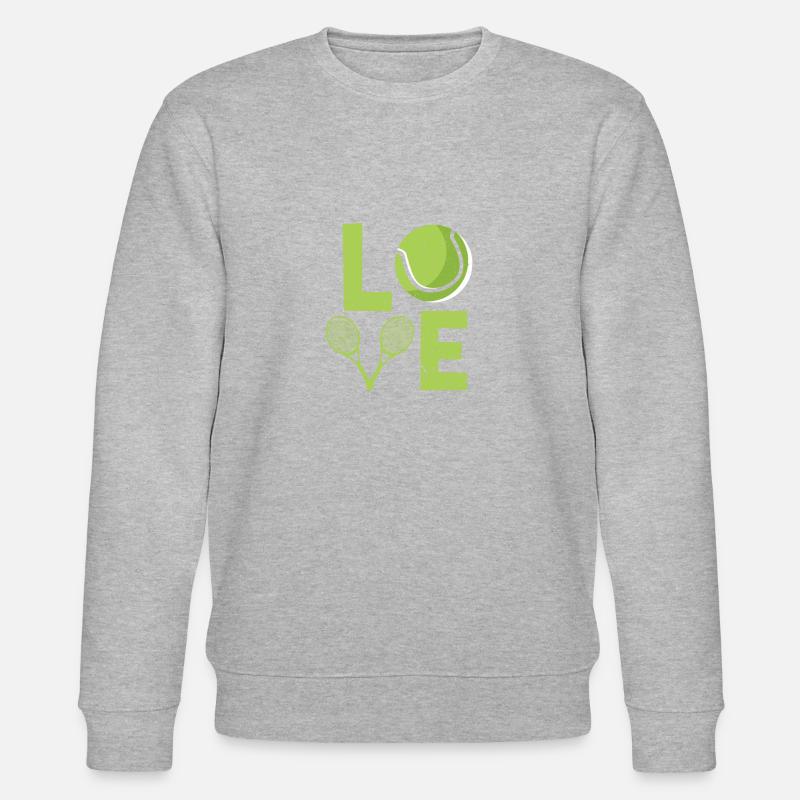 Tennis - Stanley/Stella Unisex Bio-Sweatshirt CHANGER - Grau meliert