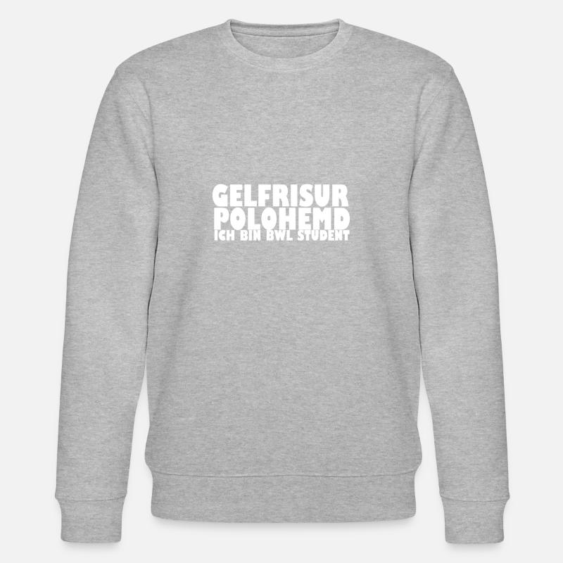 BWL Student - Stanley/Stella Unisex Bio-Sweatshirt CHANGER  - Grau meliert
